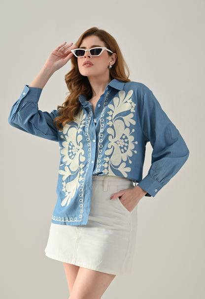 Threadwork Embroidered Shirt