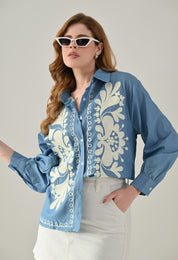 Threadwork Emboridered Shirt