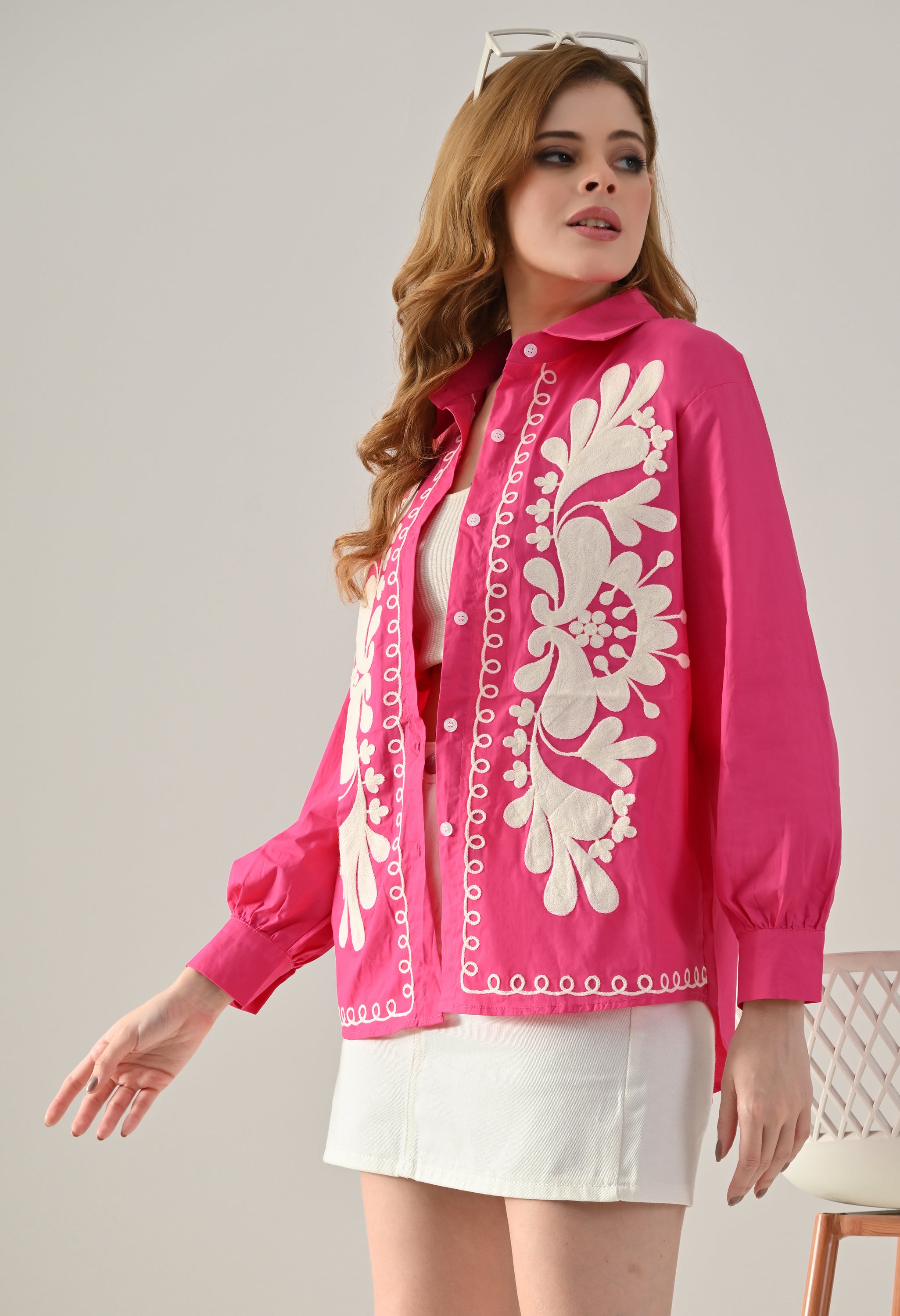 Threadwork Emboridered Shirt