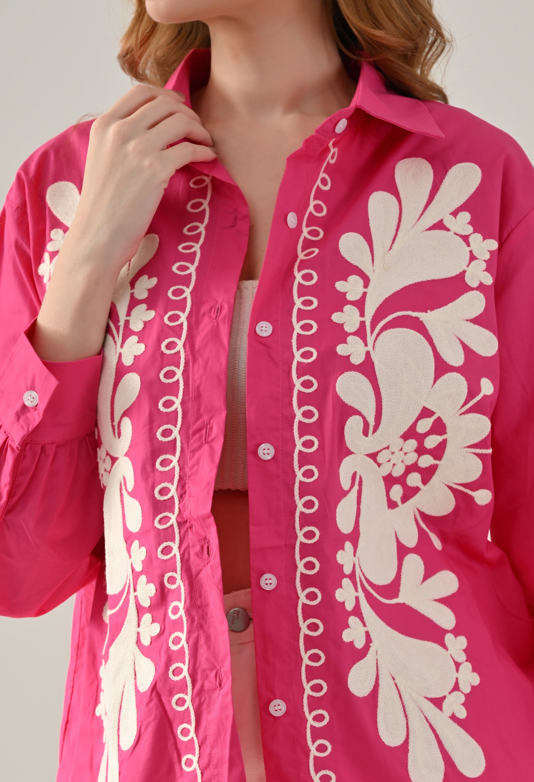 Threadwork Emboridered Shirt