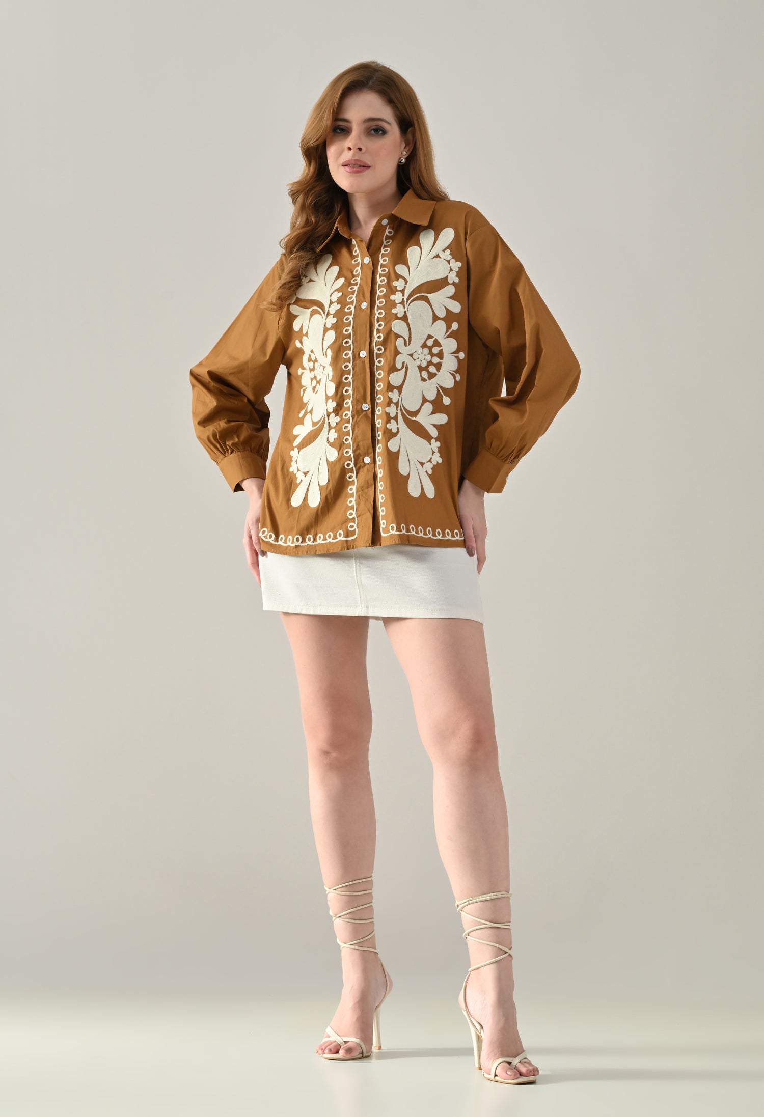 Threadwork Embroidered Shirt