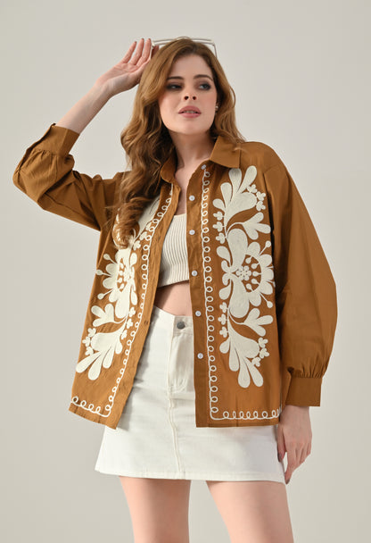 Threadwork Embroidered Shirt
