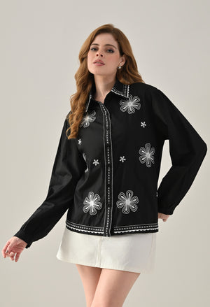 Bloom Embroidered Shirt