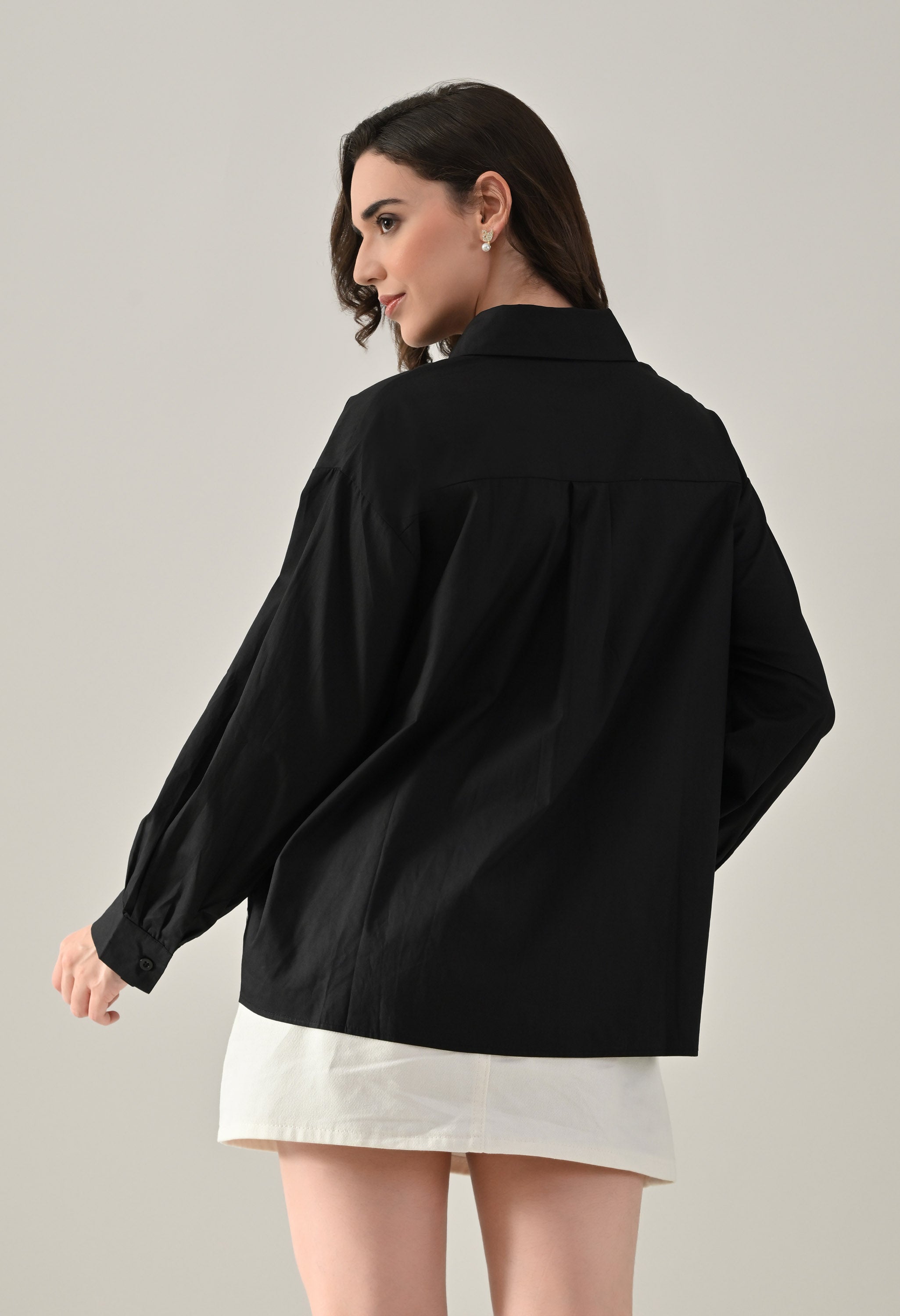 Flower Power Scalloped Shirt