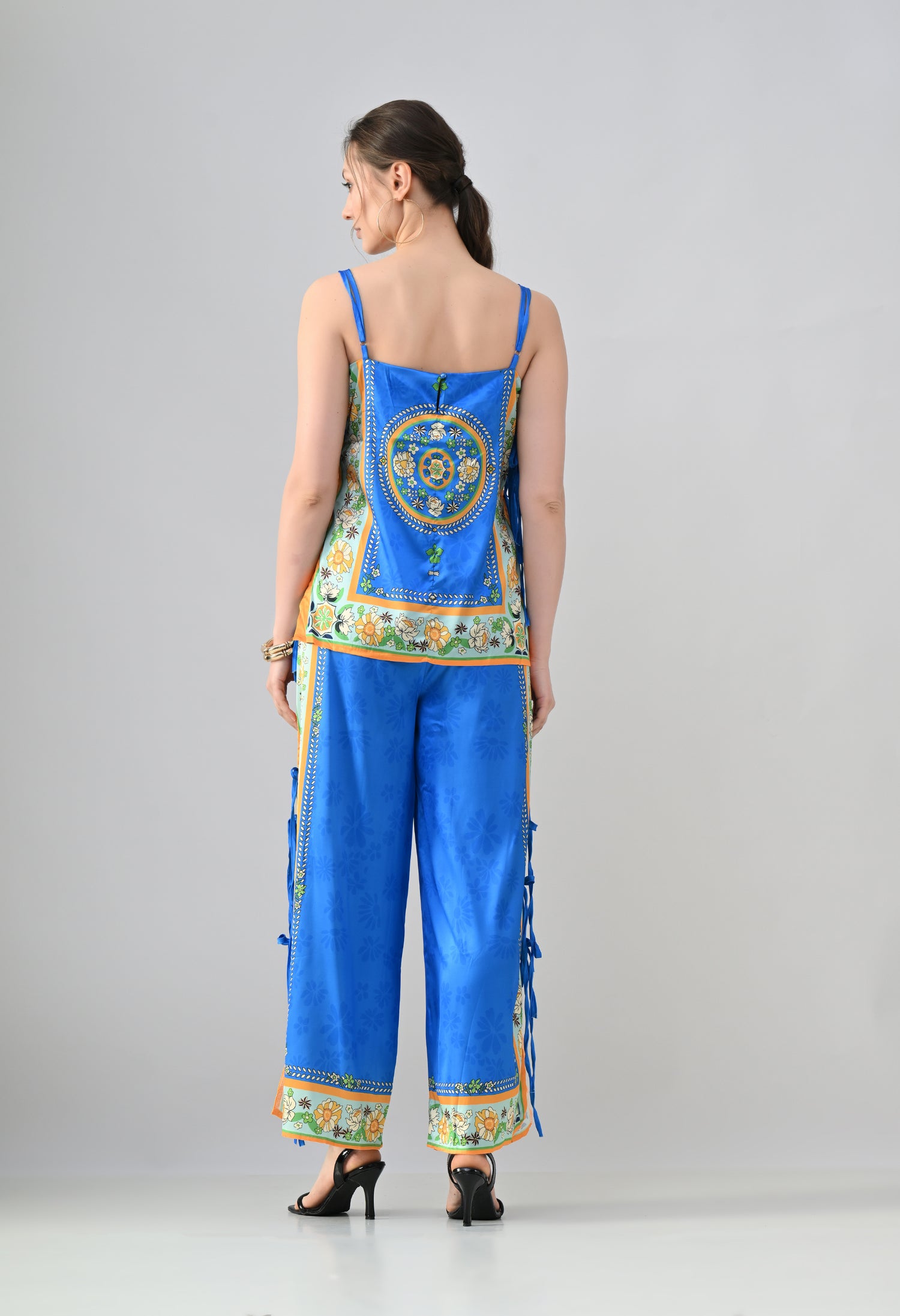 Tie-Side Detail Co-Ord Set