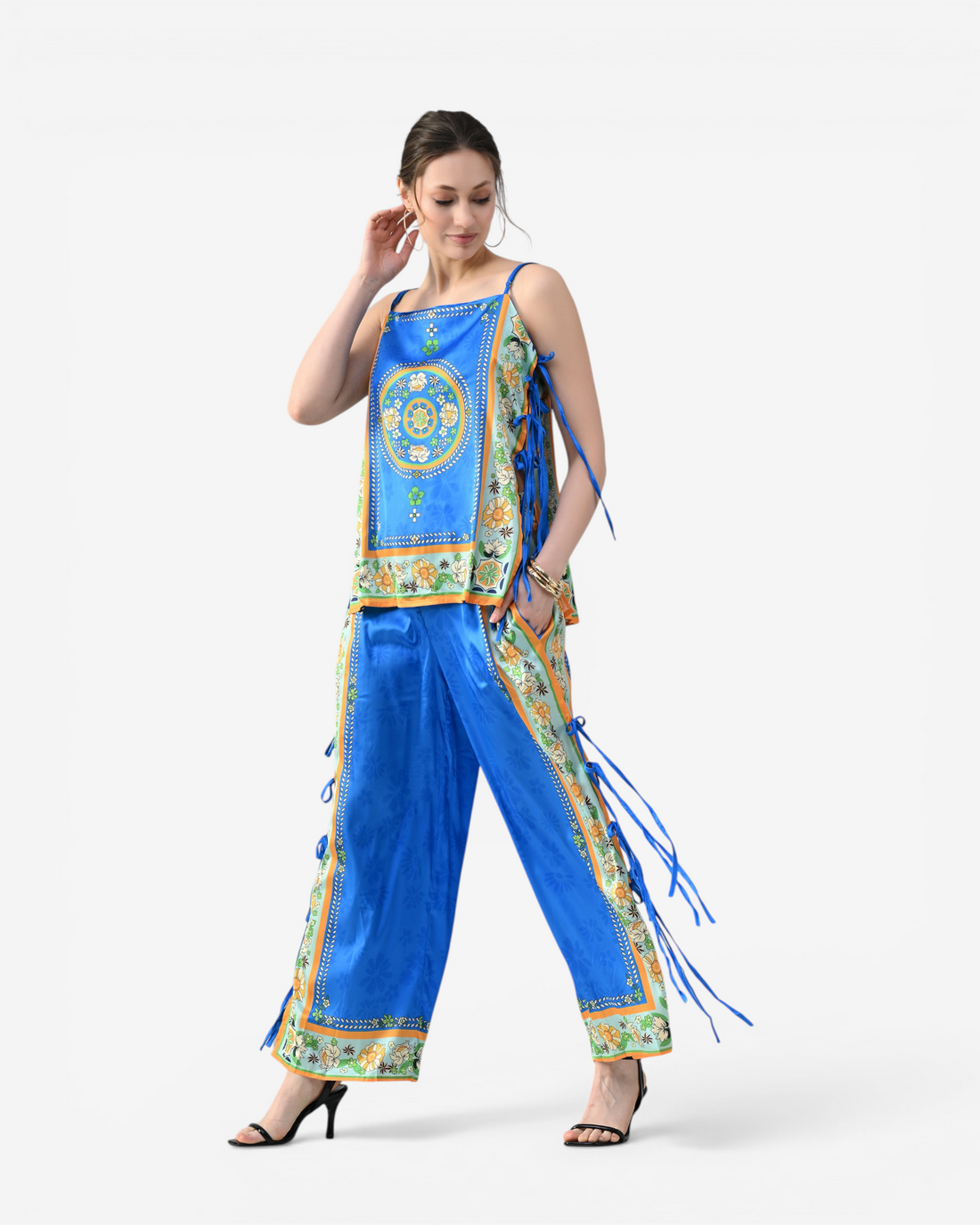 Tie-Side Detail Co-Ord Set