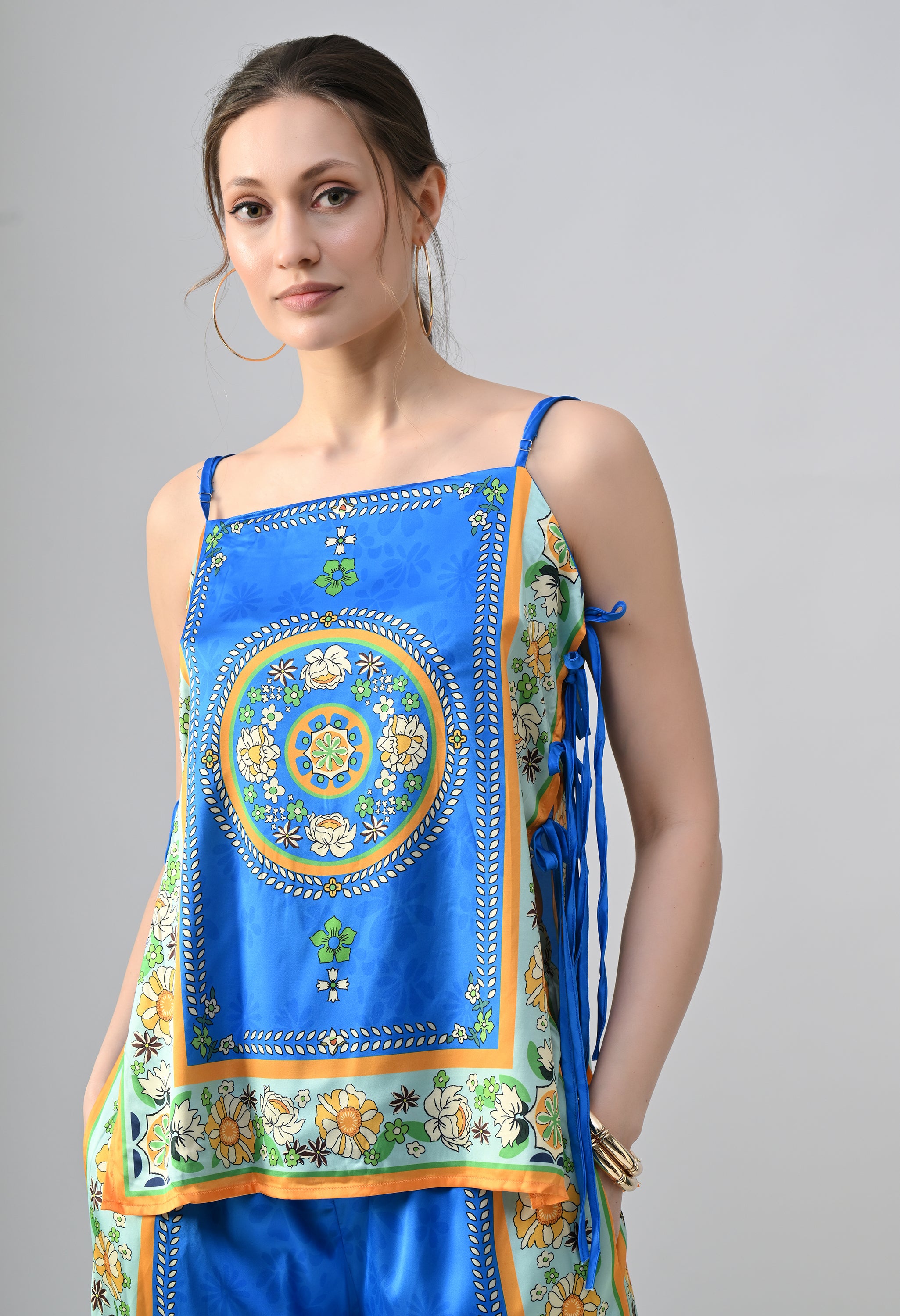 Tie-Side Detail Co-Ord Set