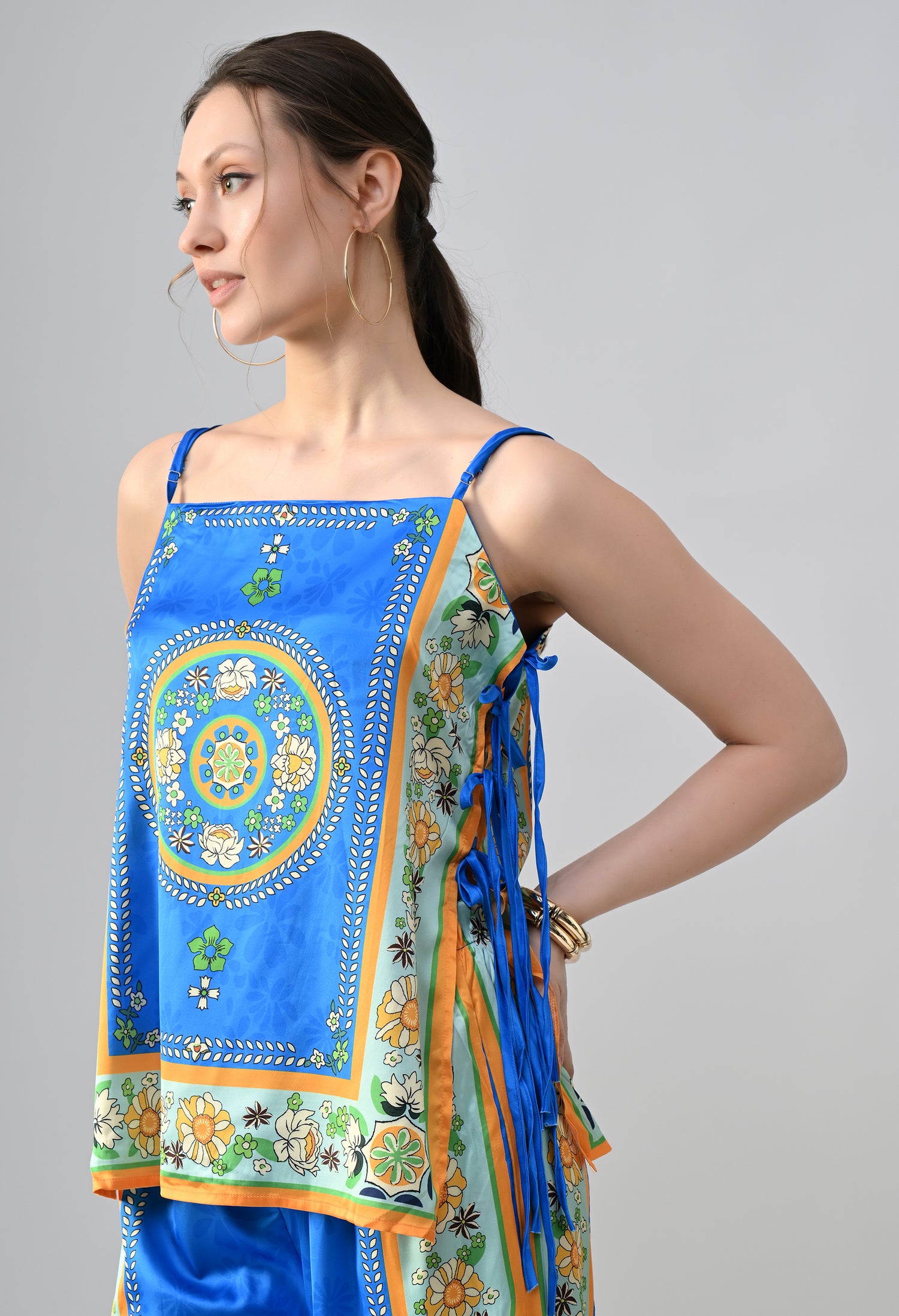 Tie-Side Detail Co-Ord Set