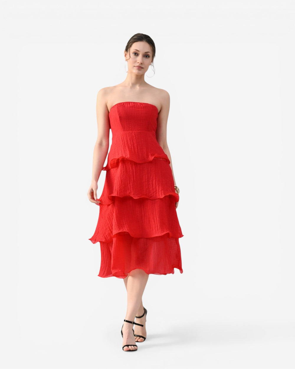 Tiered Ruffle Dress