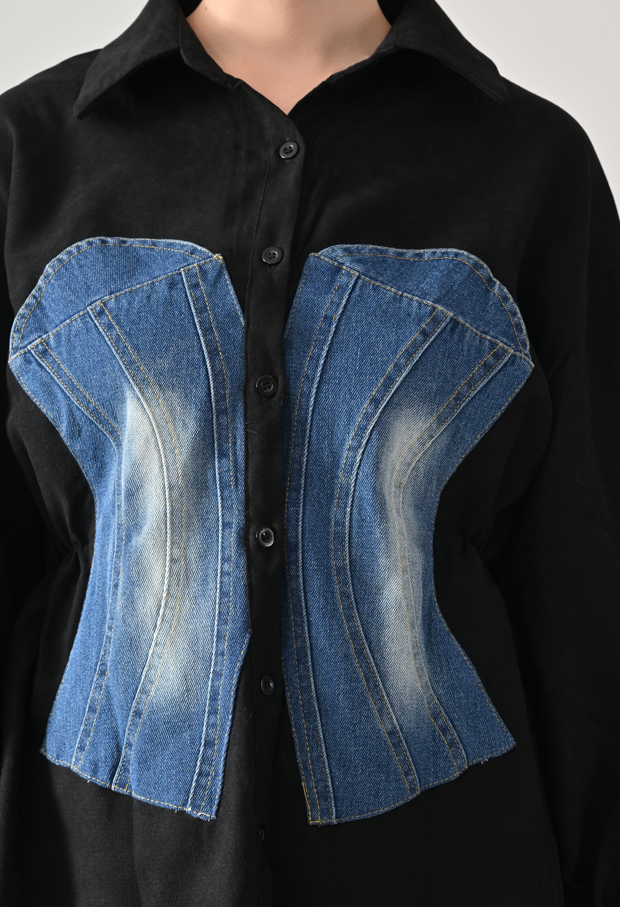Denim & Drift Two-Piece Set