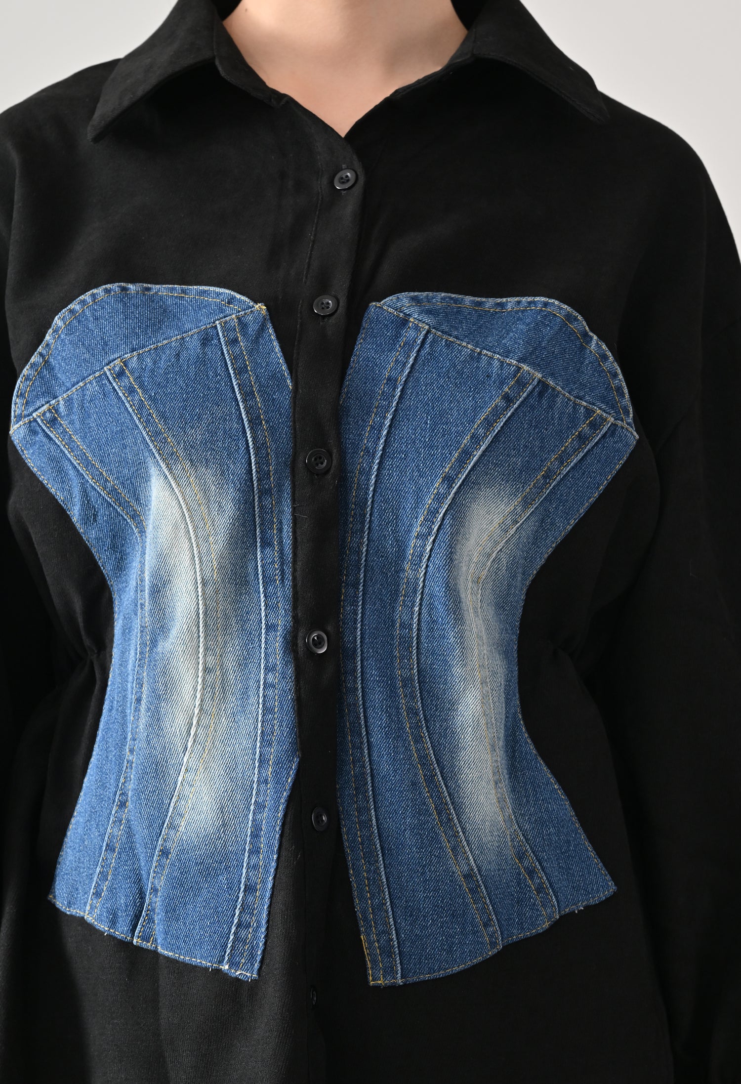 Denim &amp; Drift Two-Piece Set