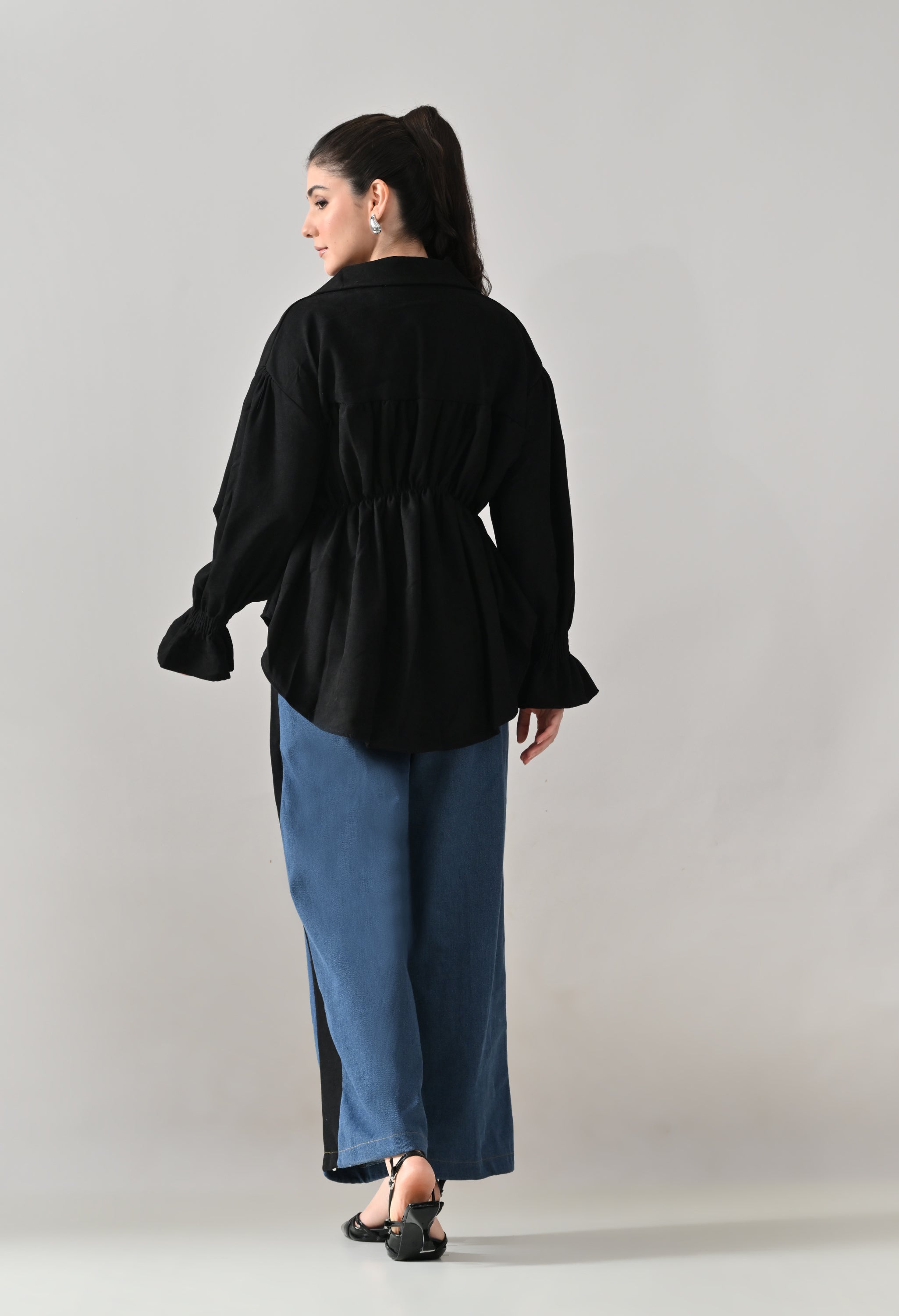 Denim & Drift Two-Piece Set