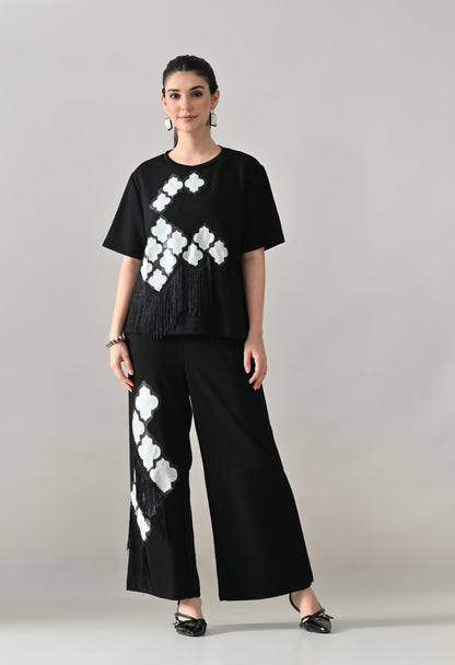 Fringed Two-Piece Set