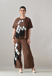 Fringed Two-Piece Set