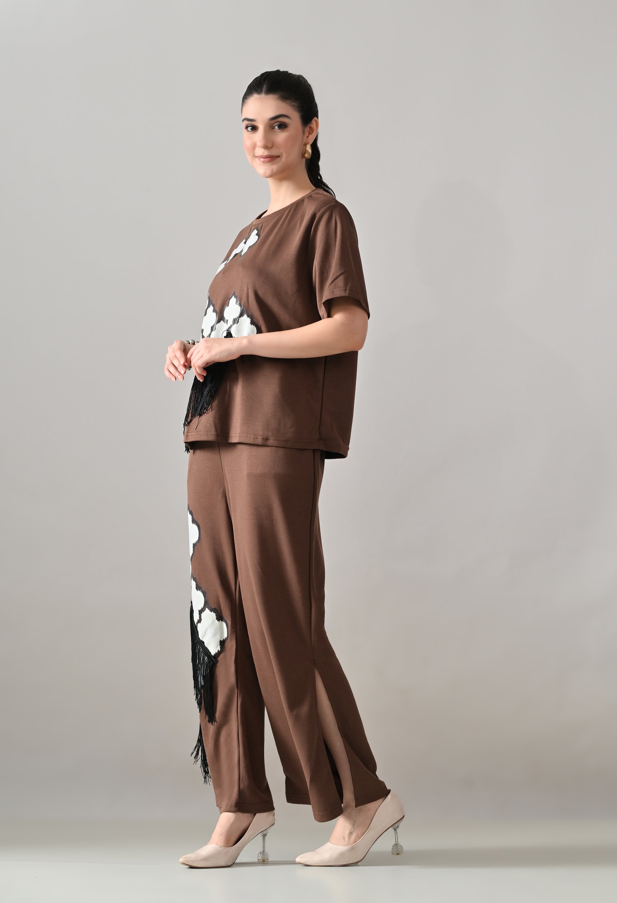 Fringed Two-Piece Set