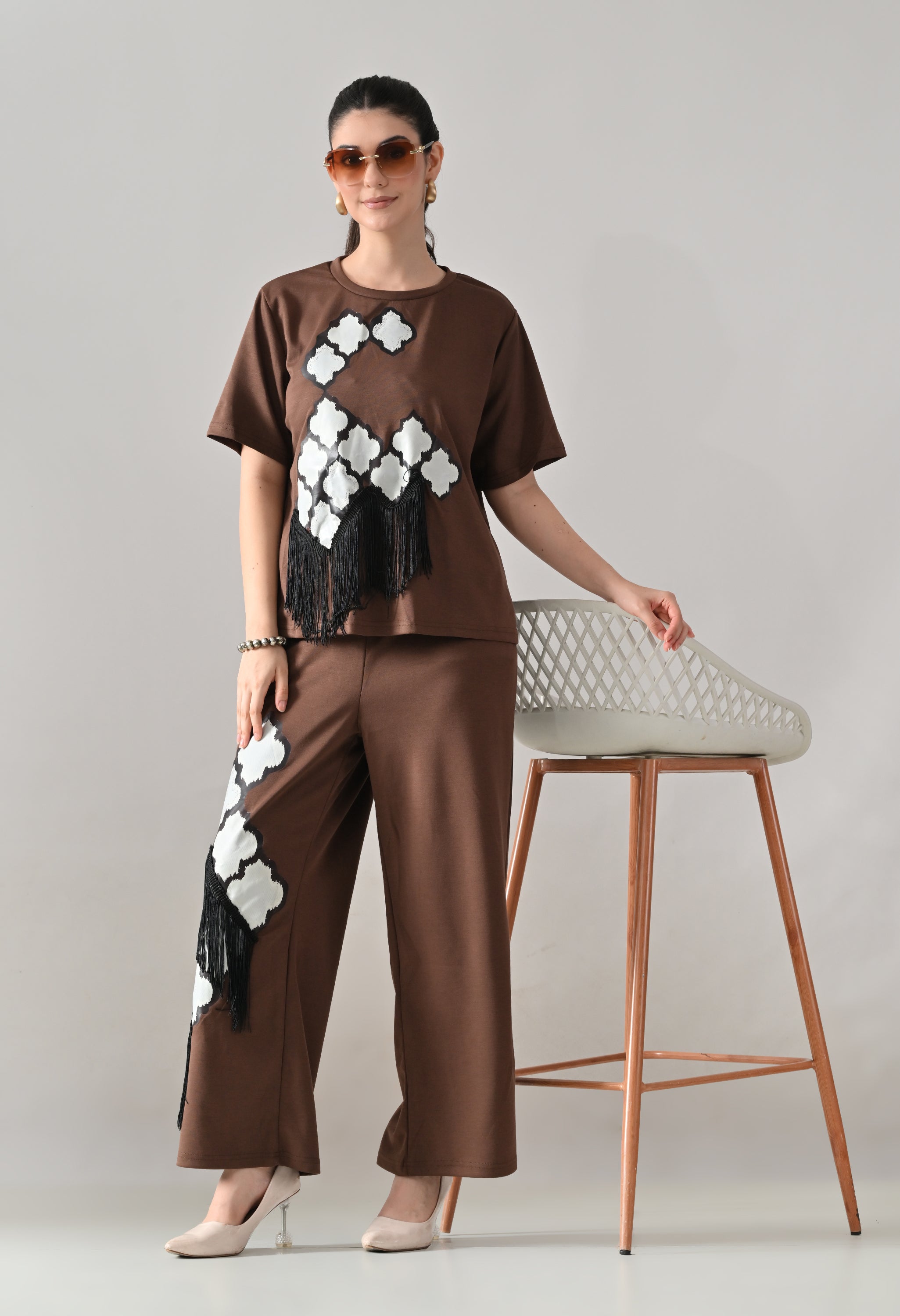 Fringed Two-Piece Set