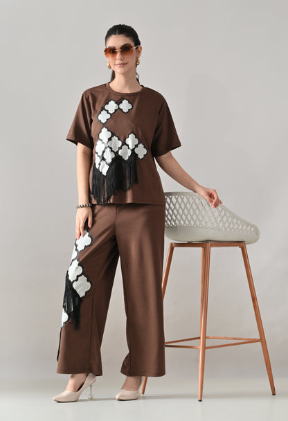 Fringed Two-Piece Set
