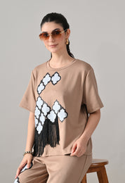 Fringed Two-Piece Set