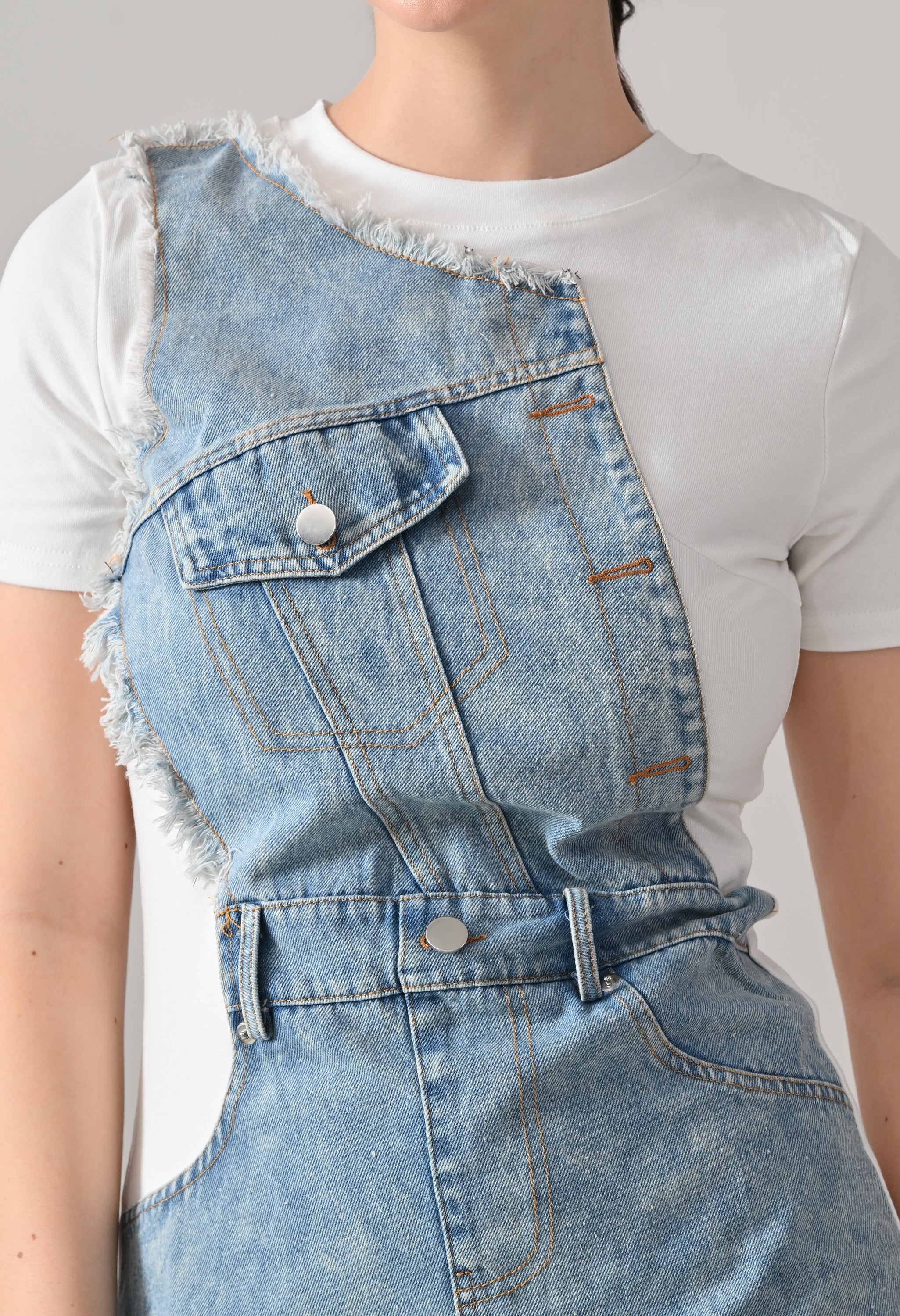 Denim Whisper Dress
