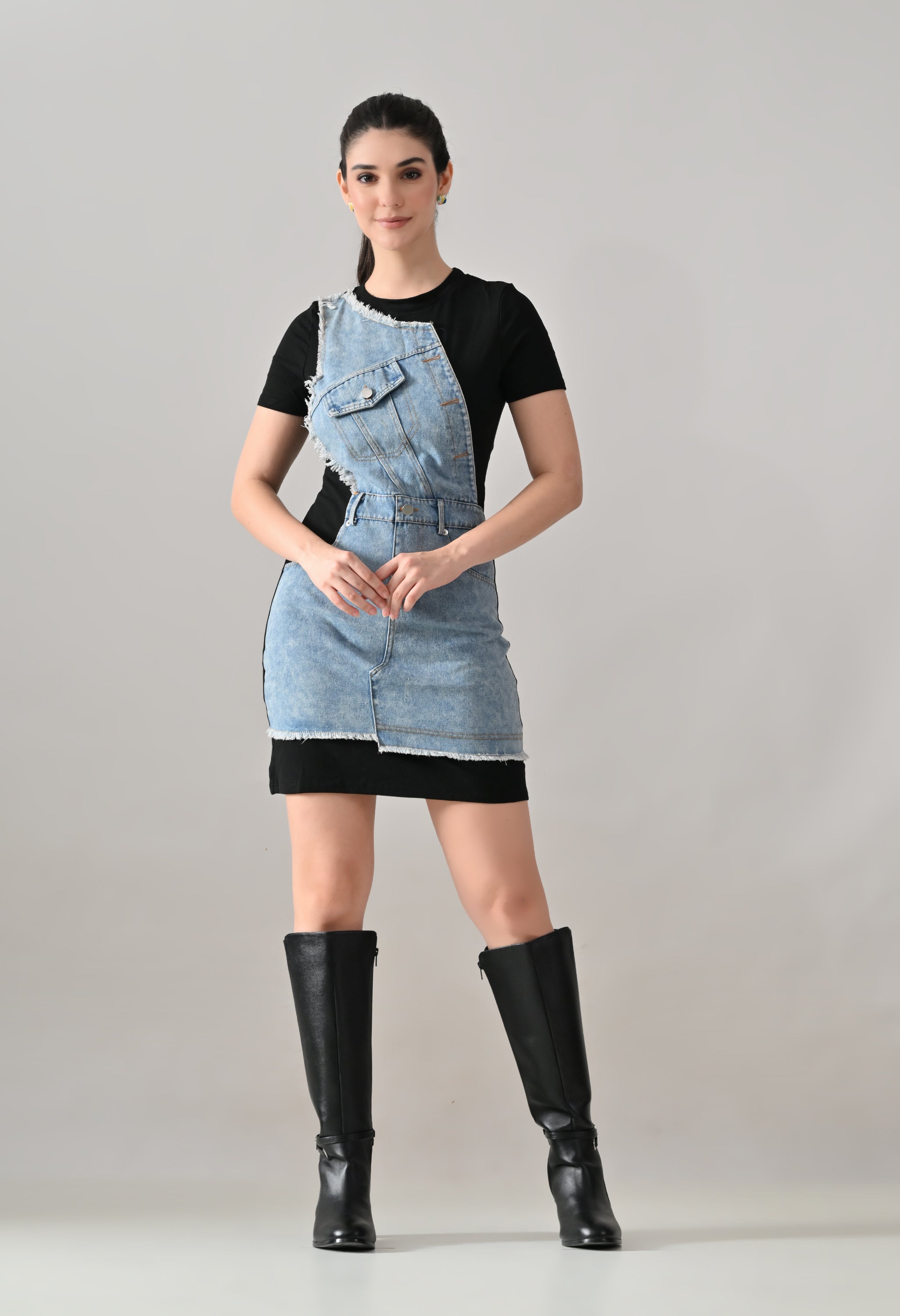 Denim Whisper Dress