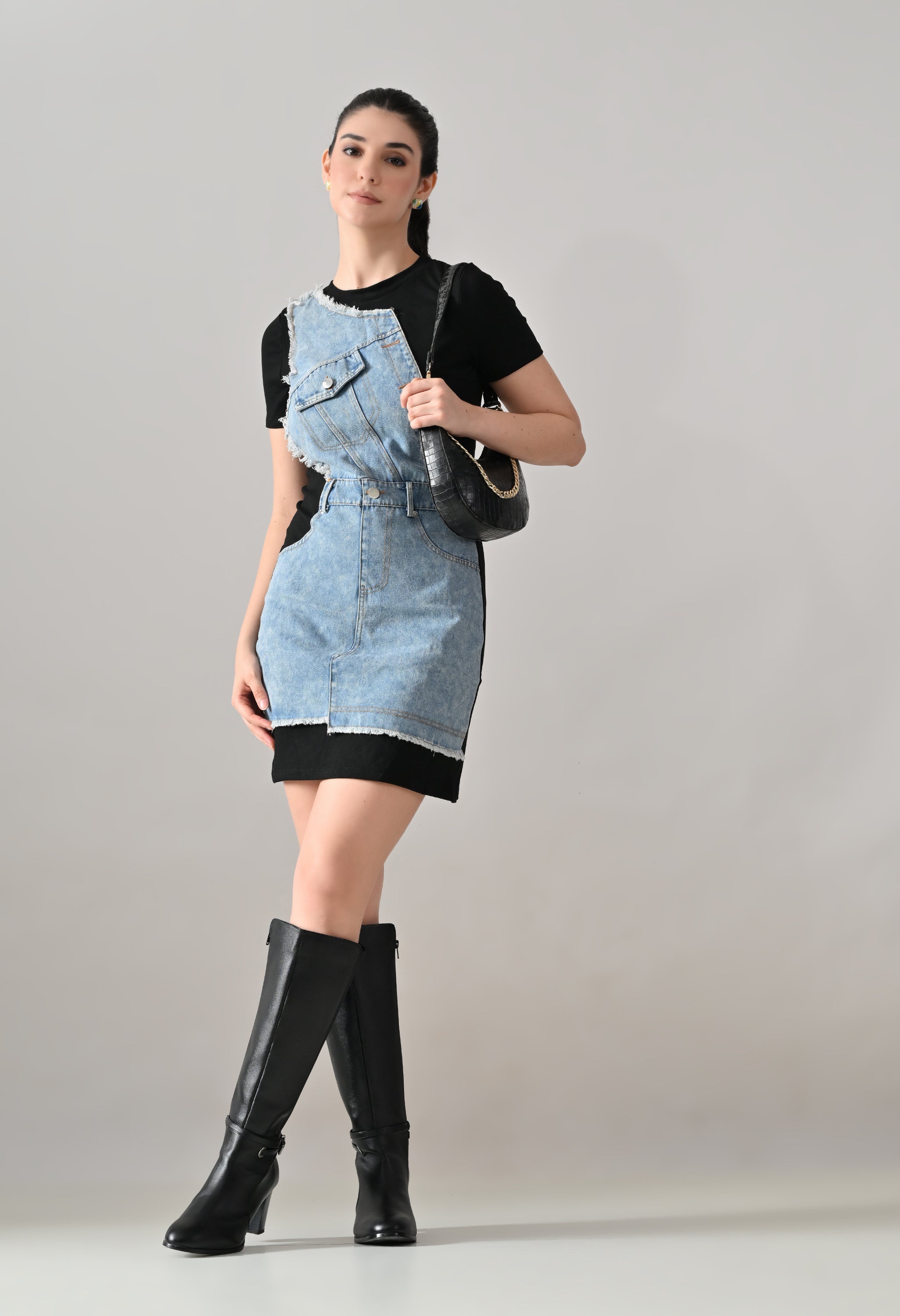 Denim Whisper Dress