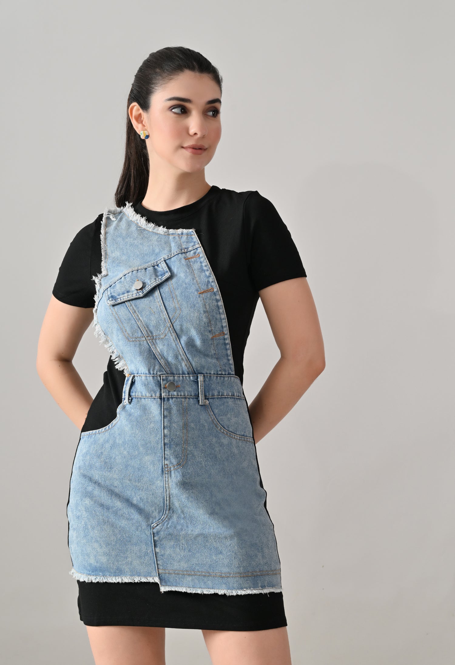 Denim Whisper Dress