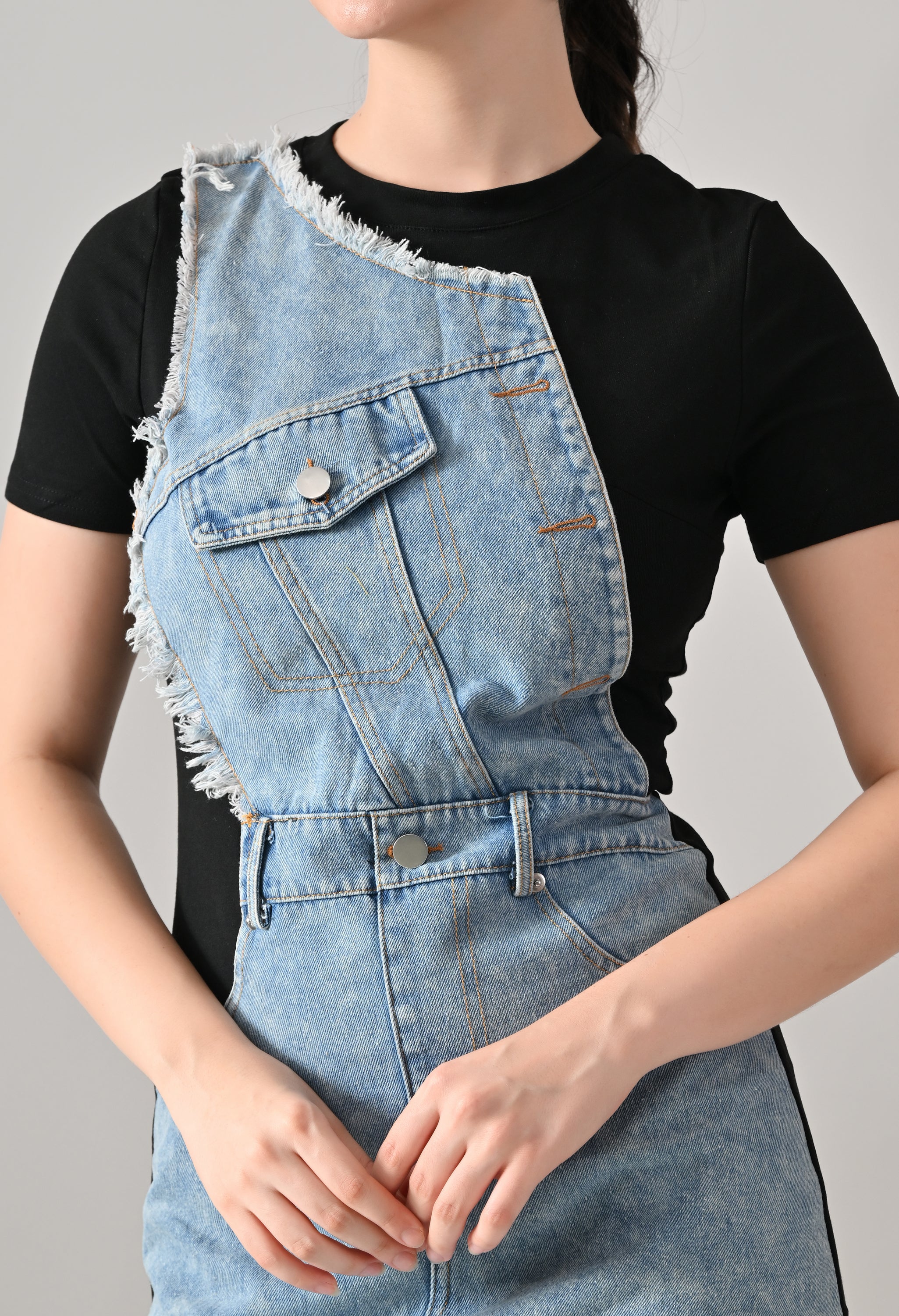 Denim Whisper Dress