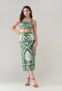 Midi Skirt Co-ord Set