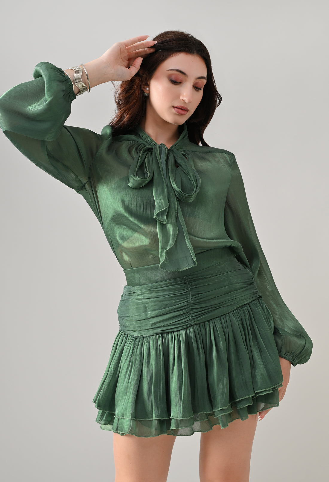 Organza Two-Piece Set