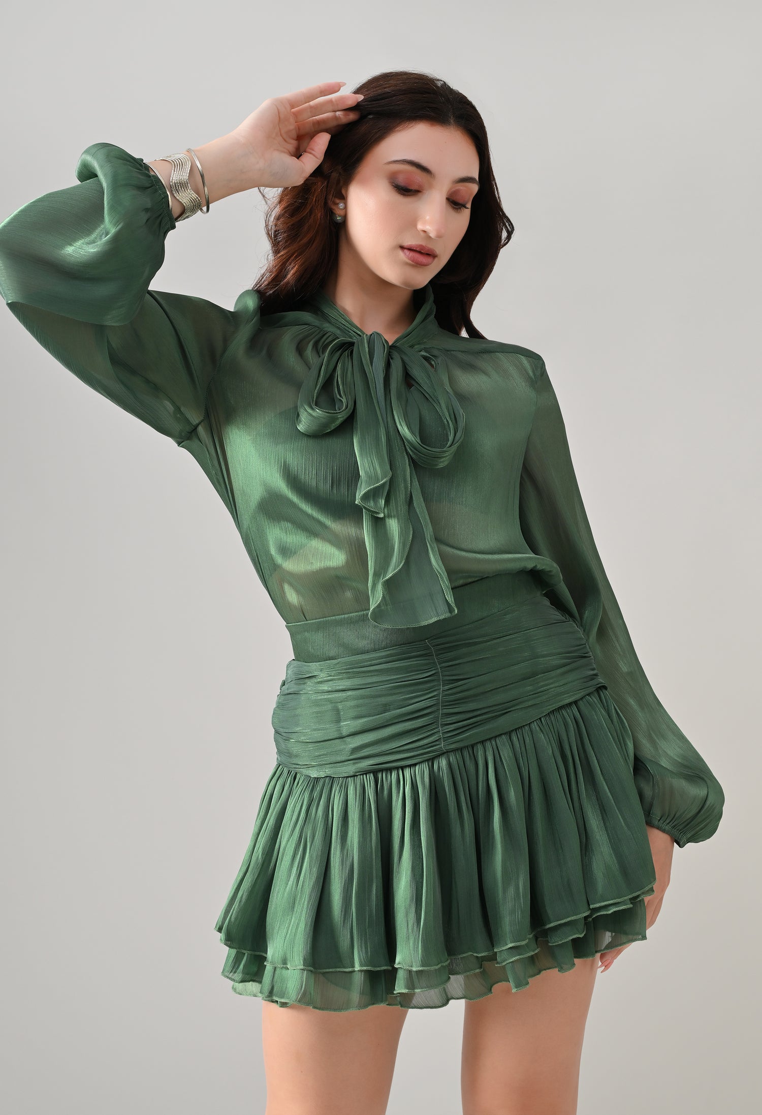 Organza Two-Piece Set