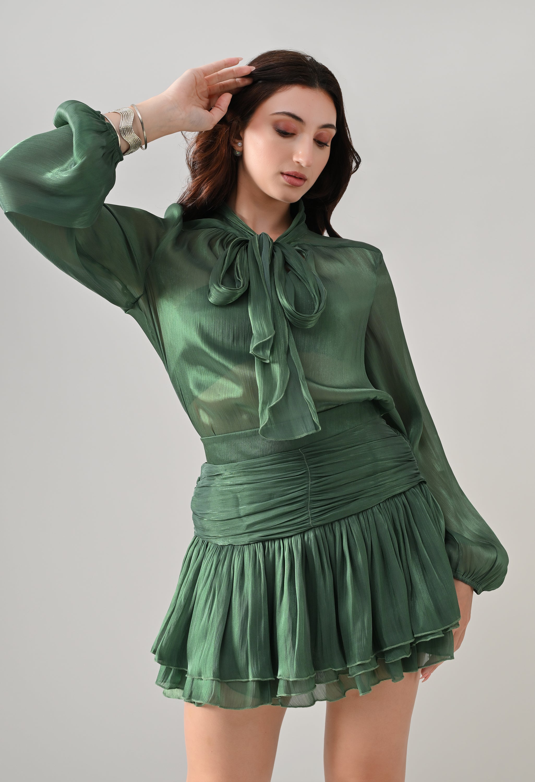 Organza Two-Piece Set