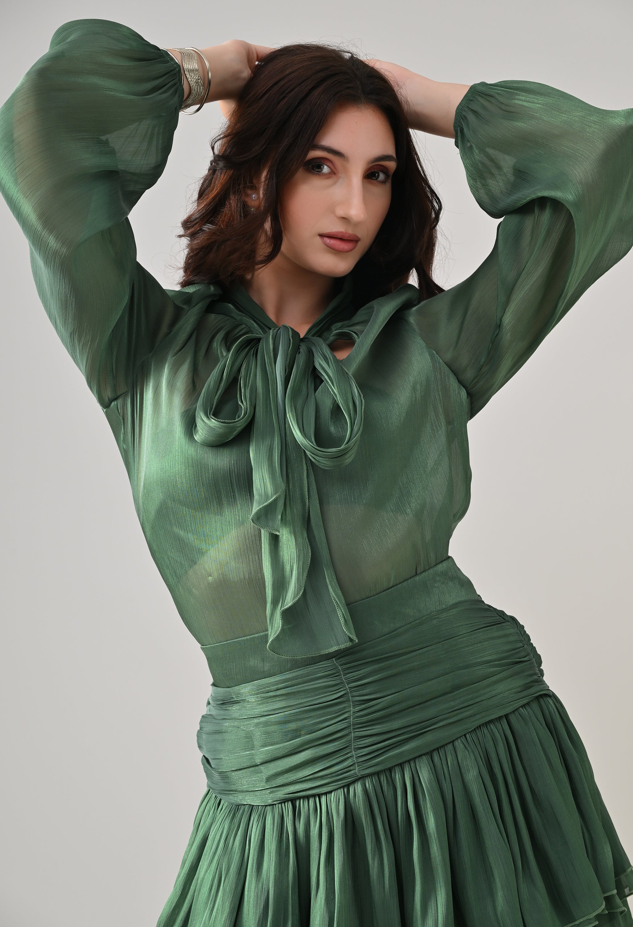 Organza Two-Piece Set