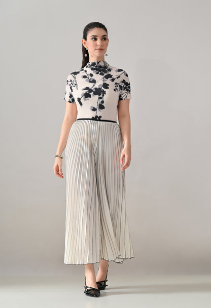 Textura Pleated Two-Piece Set