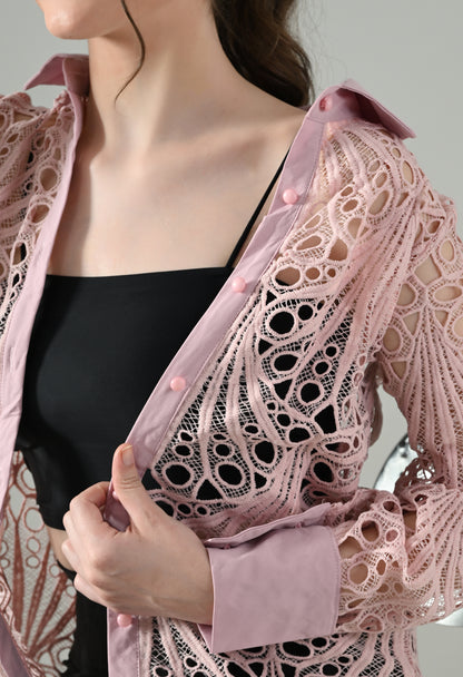 Lace Sheer Shirt