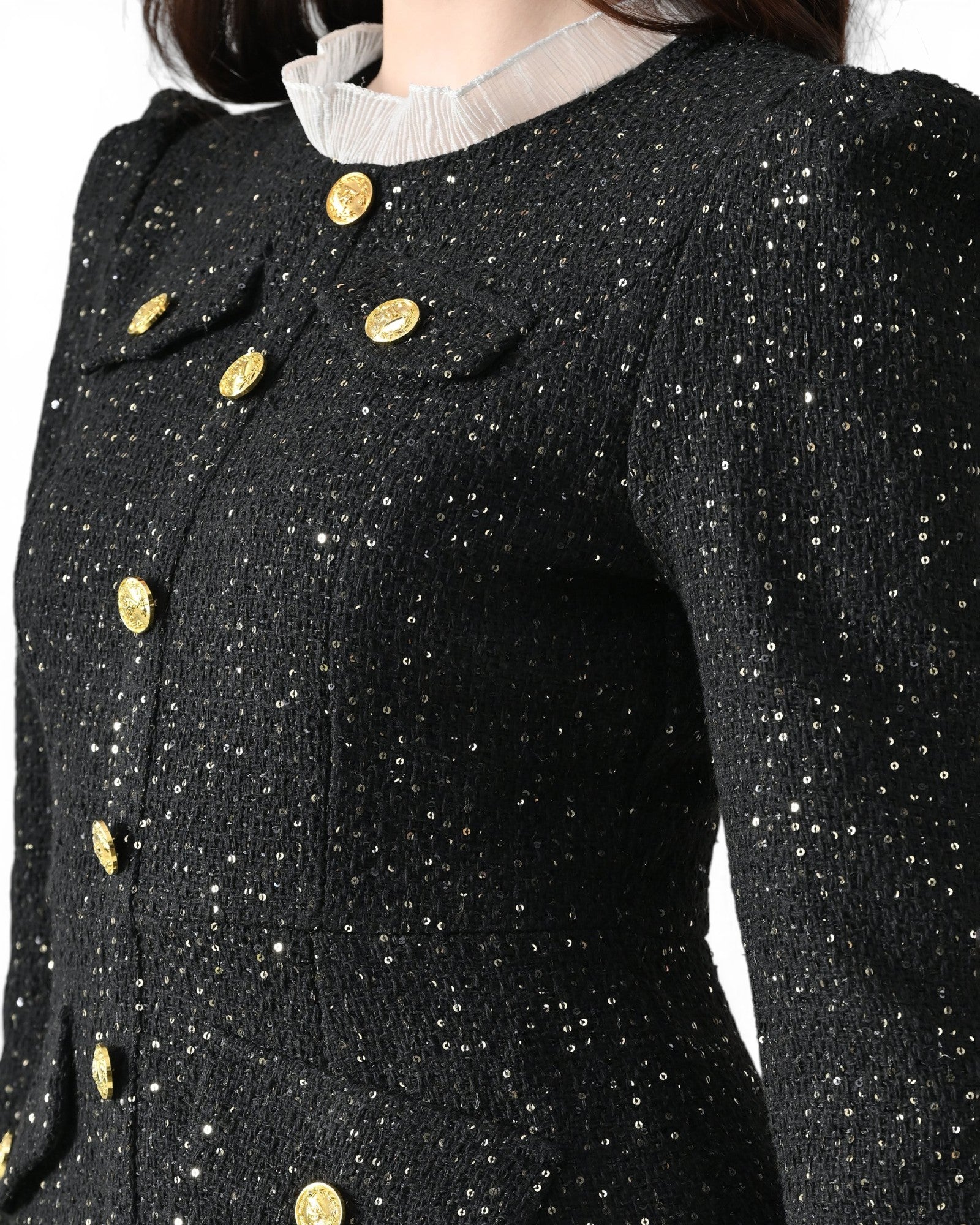 Opaline Tweed Dress – ANNY