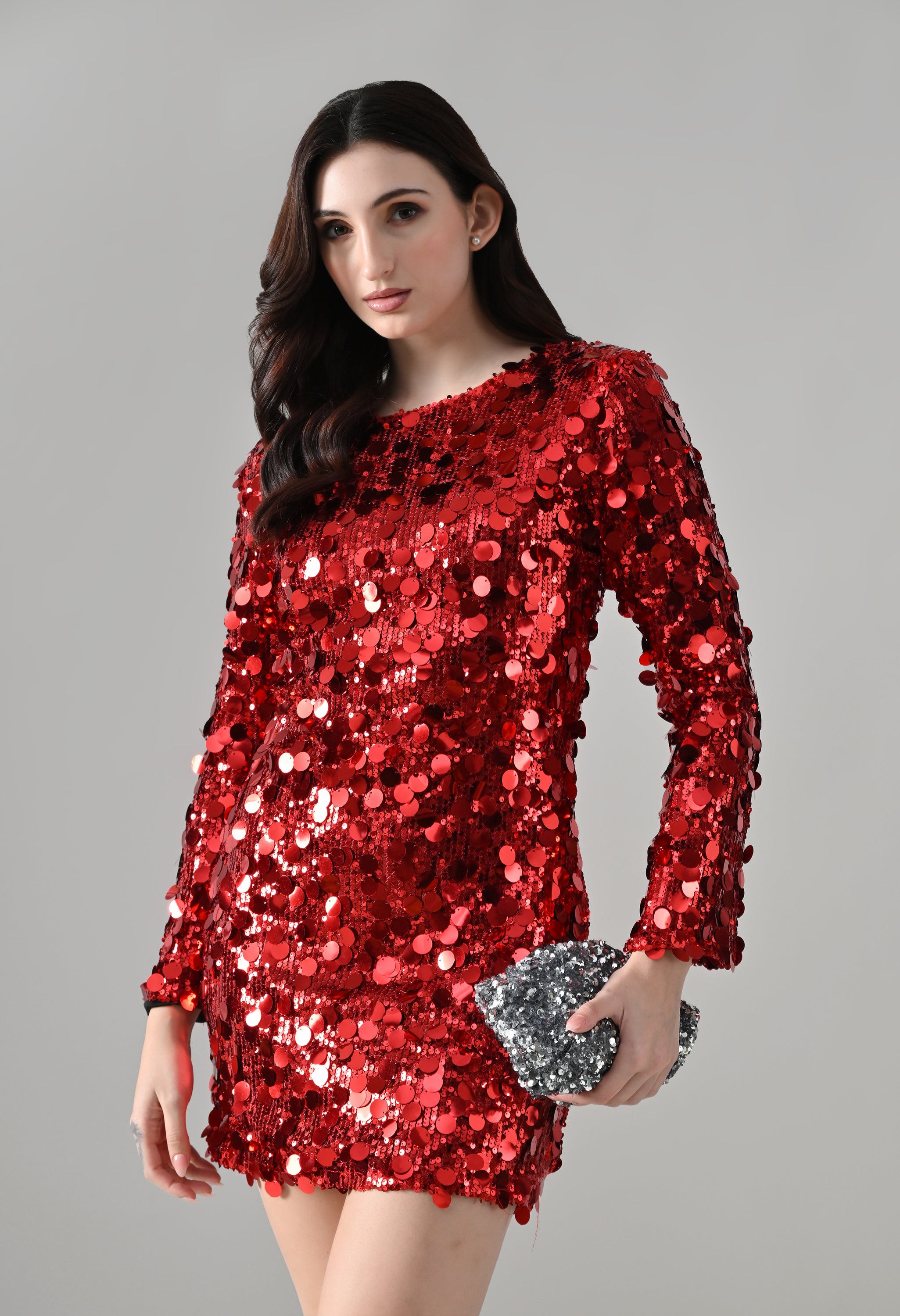 Scarlet Sequin Dress