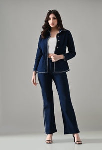 Stitch line Denim Co-ord Set