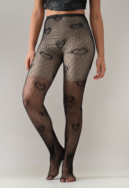 Love Mesh Stockings