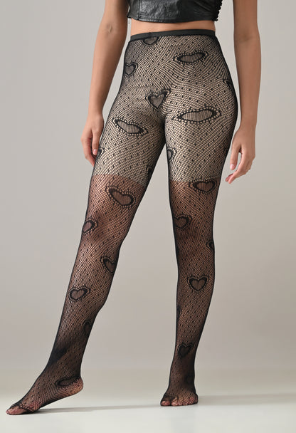 Love Mesh Stockings