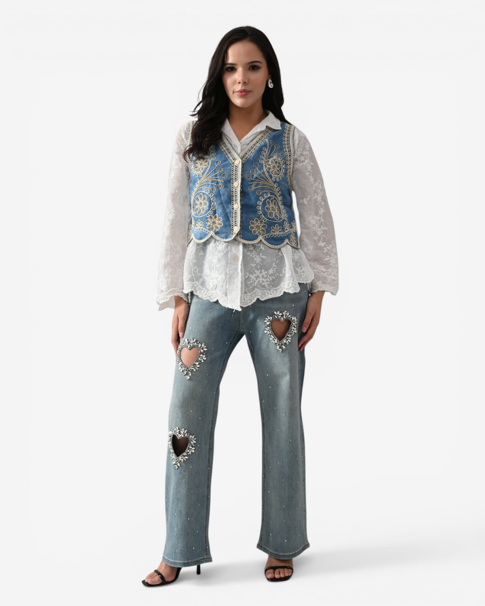 Bluebell Shirt Vest Set