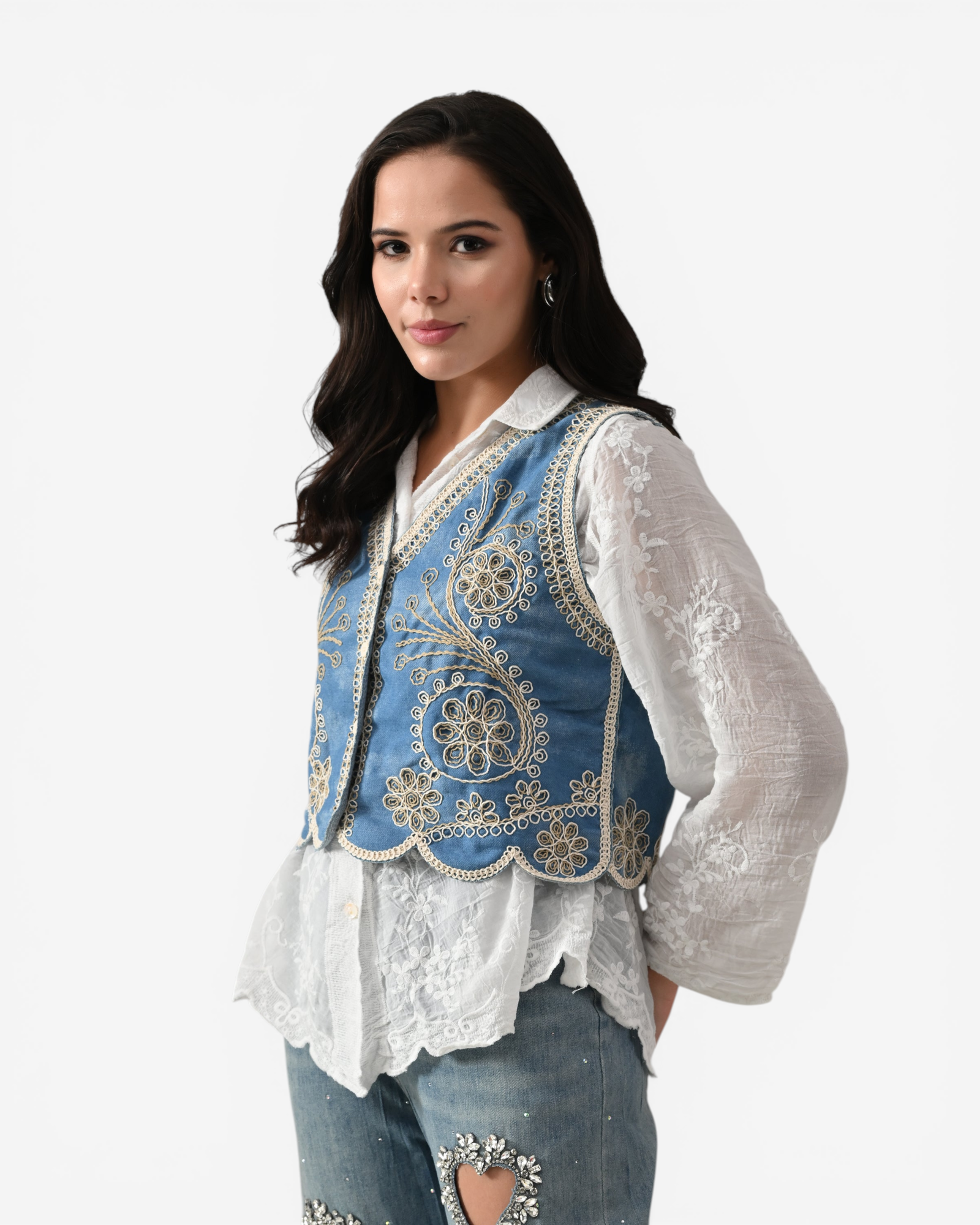 Bluebell Shirt Vest Set