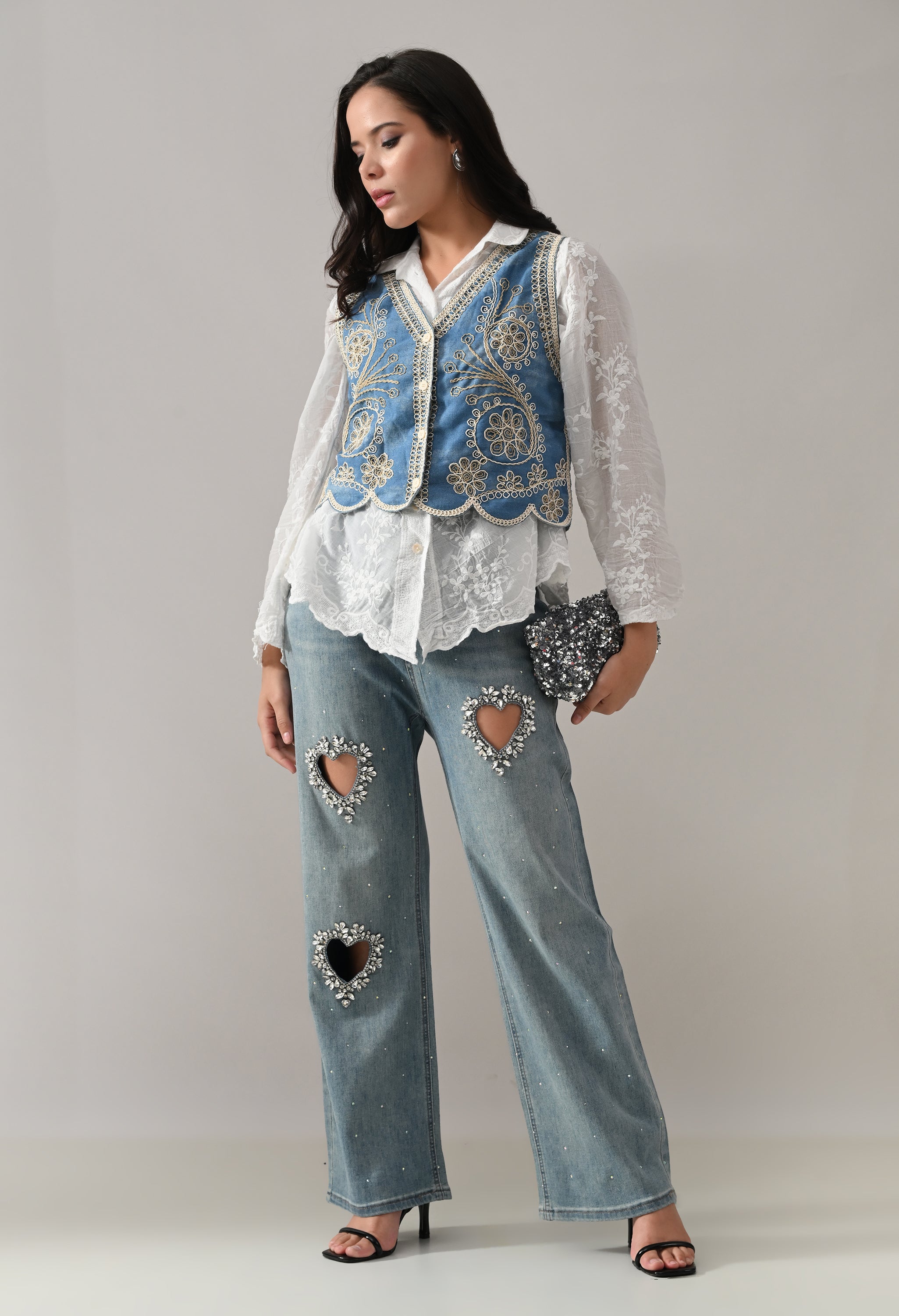 Bluebell Shirt Vest Set