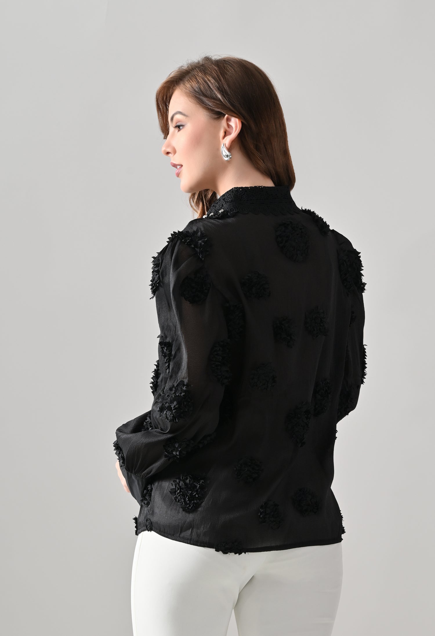 Pearl Embellished Shirt