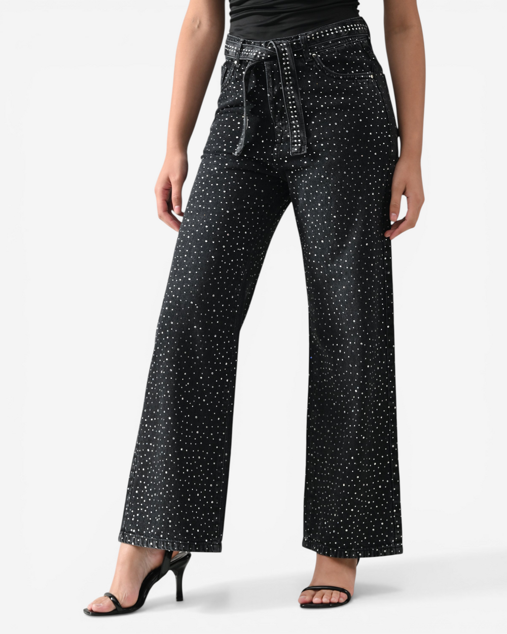 Crystal Embellishment Jeans