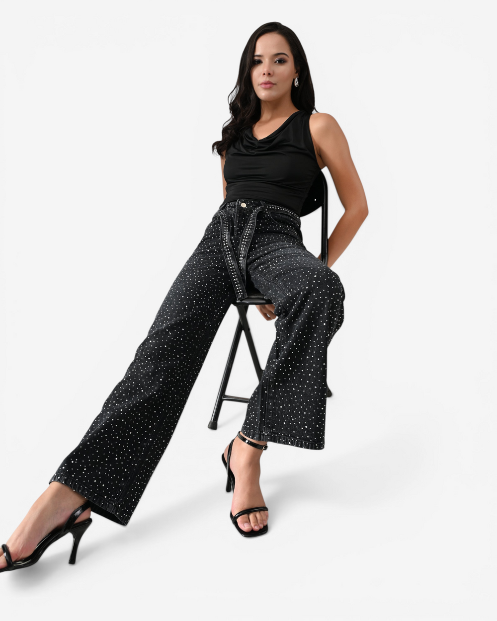 Crystal Embellishment Jeans