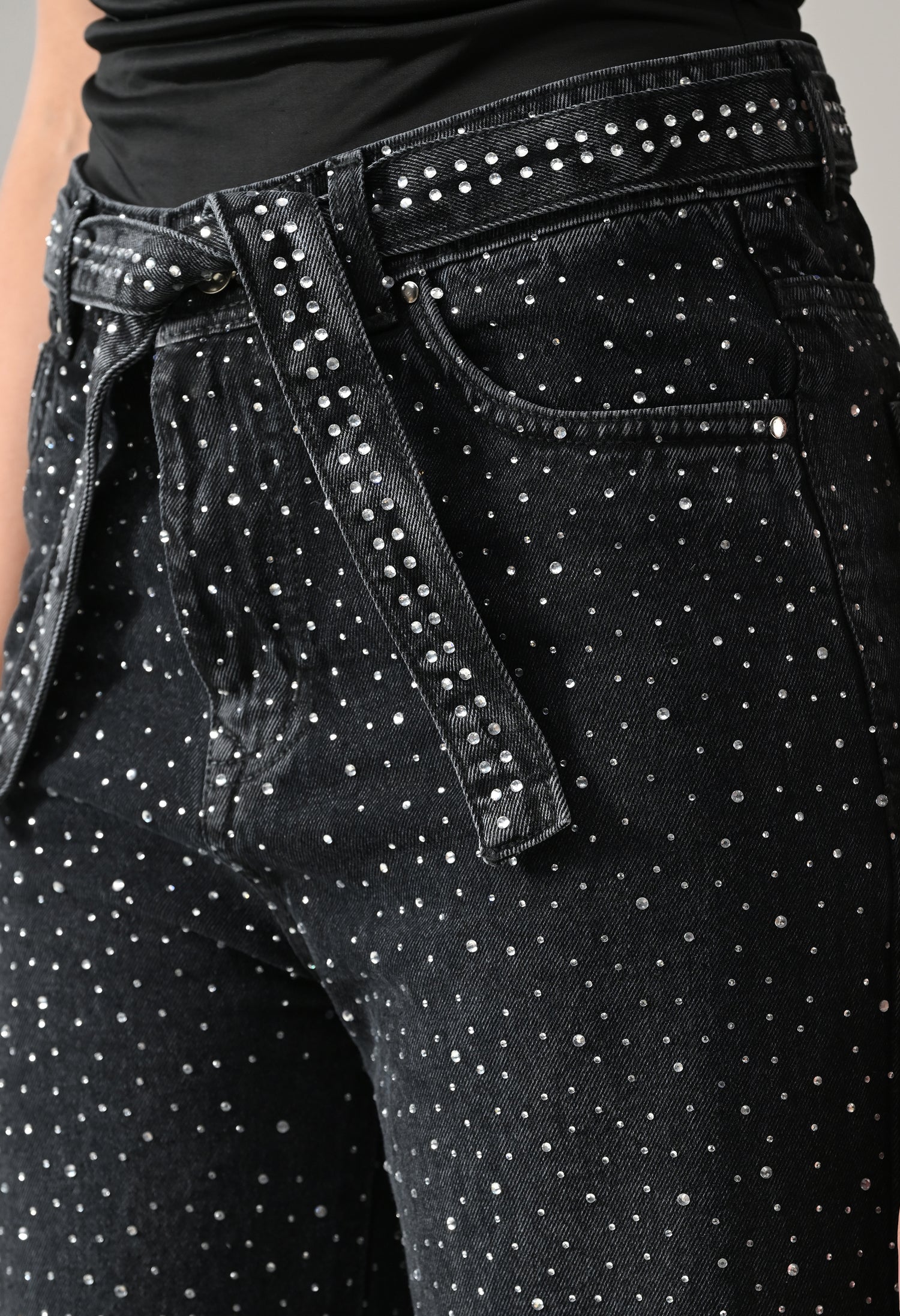 Crystal Embellishment Jeans