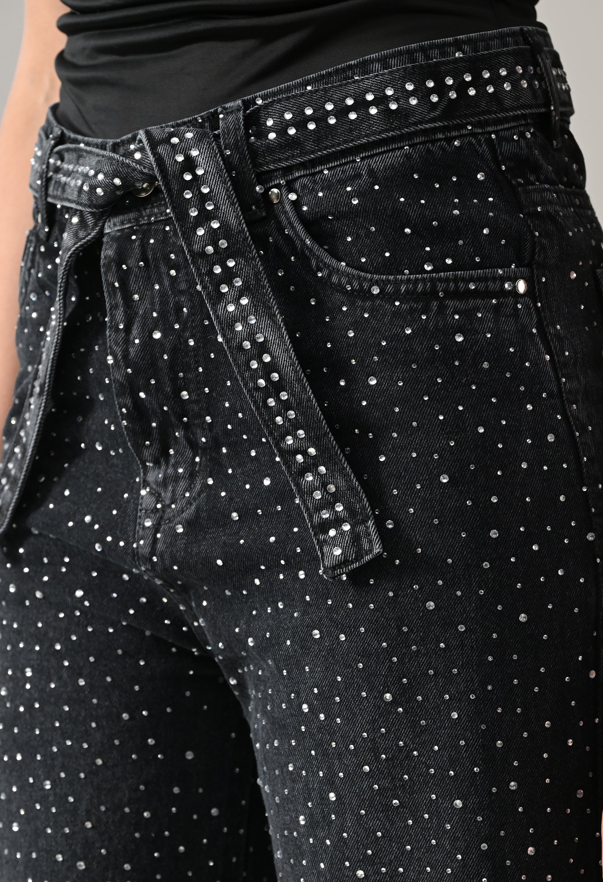 Crystal Embellishment Jeans