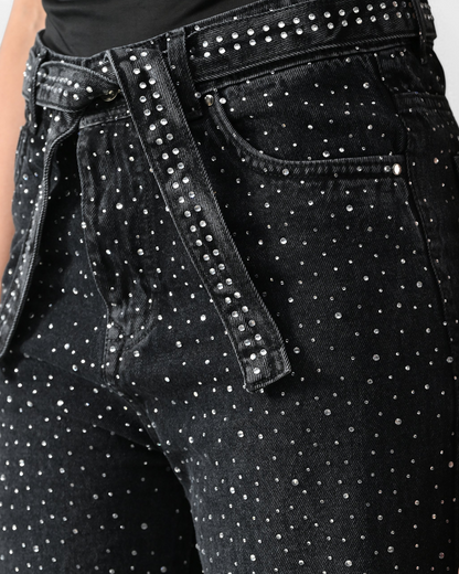 Crystal Embellishment Jeans