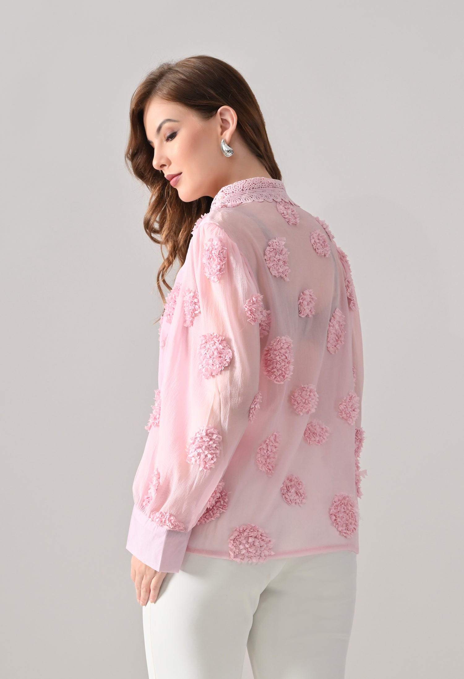Pearl Embellished Shirt