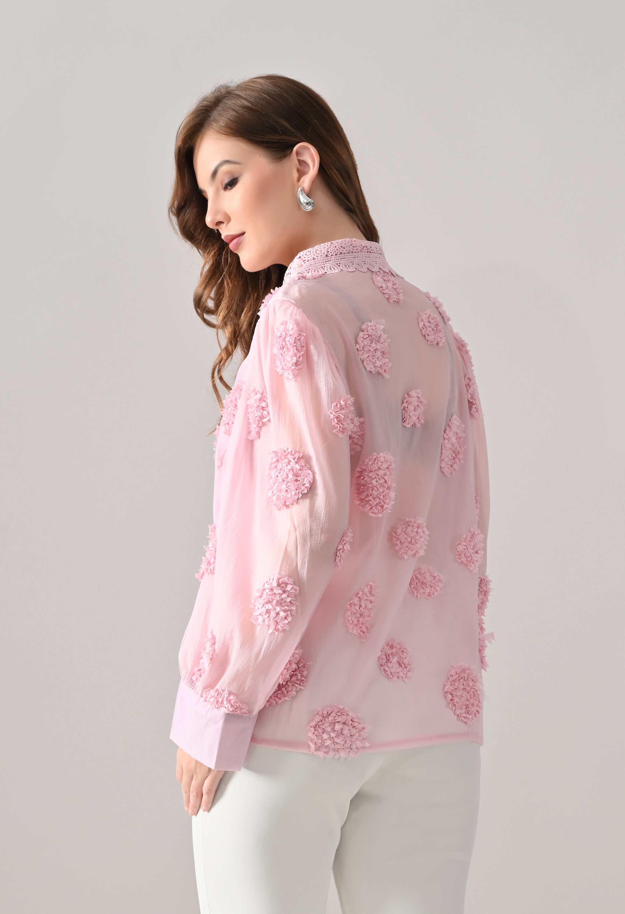 Pearl Embellished Shirt